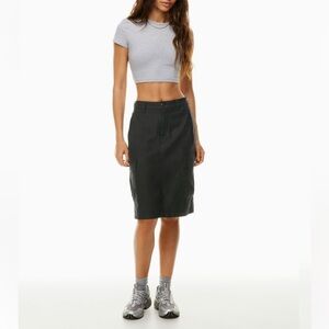 NWT ARITZIA MIDI SUPPLY CARGO SKIRT